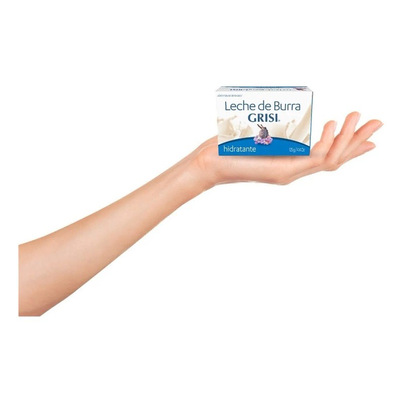 Jabón Barra Grisi Leche Burra 125g