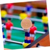 Totority 5pcs Foosball Accessories Table Cork Balls Wood Foosball Household