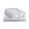 Yorkshire Bedding Single Duvet Cover Set Stripes Satin Hotel Quality