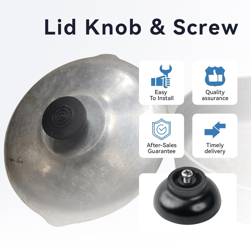 Ciuouient Lid Knob Replacement/Cookware Pot Knob(1PCS Cover knob with Screw)