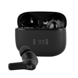 PERFECTCHOICE Audífonos Inalámbricos TWS Cancelación de Ruido ANC+ENC Intune (Negro)