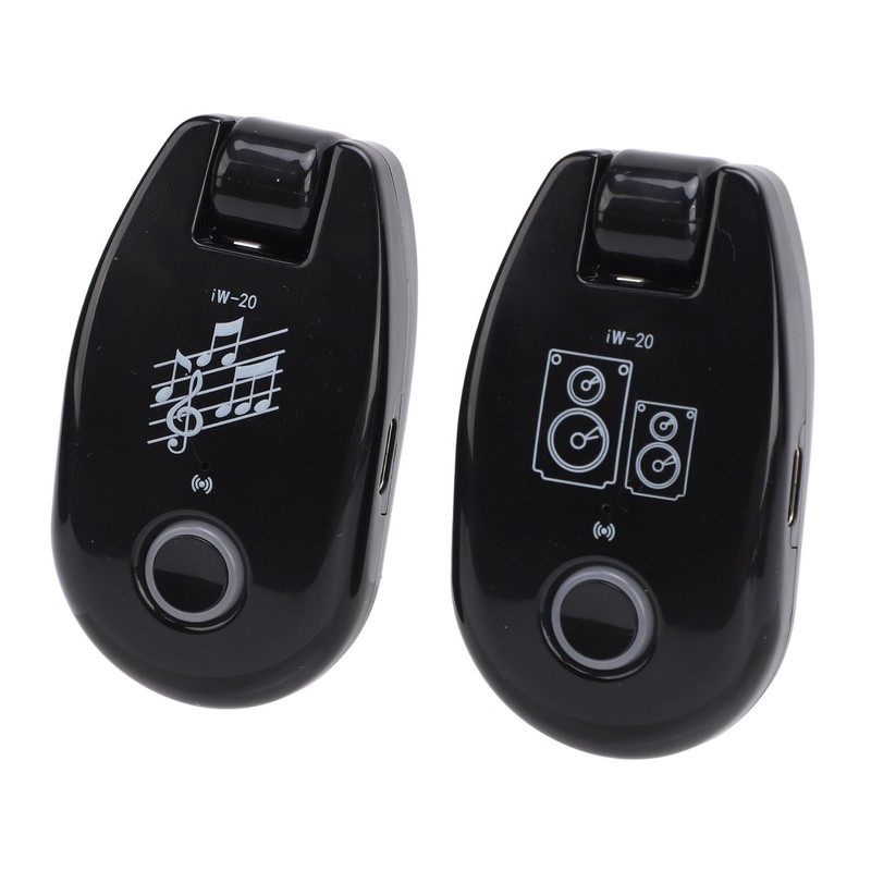Guitar Transmitter Receiver Set 220 Degree Rotation Wireless Guitar System