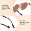 CARFIA Round Sunglasses for Women Polarised Women Sunglasses with 100%