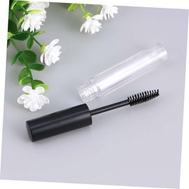 TOVINANNA 10ml Empty Mascara Tubes with Eyelash Brush 3pcs Funnel Kit Diy Mascara Tube Container Portable Leakproof Easy to Fill for Travel Storage Random Color
