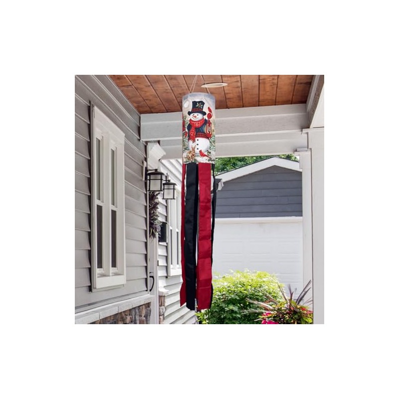 Briarwood Lane Snowman and Friends Windsock Wind Twister