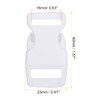 PATIKIL Plastic Buckles, 20 Pack Quick Side Release Clips for