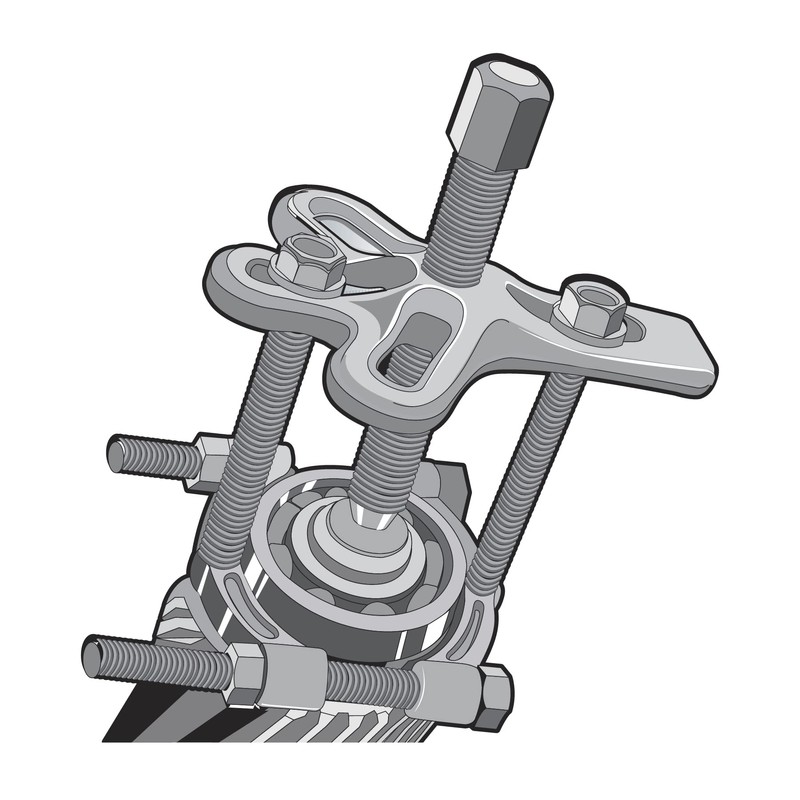 Truper EX-B2, Extractor de baleros hasta 2-1/4"