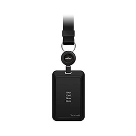 TAPiTAG Card Holder Lanyard (Black)