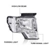PIT66 Headlight Assembly Compatible with Ford F150 2009 2010 2011
