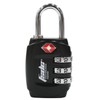 Firearms Safety Devices Corporation FSDC-TSA747RCB 3 Dial Steel Shackle Combo