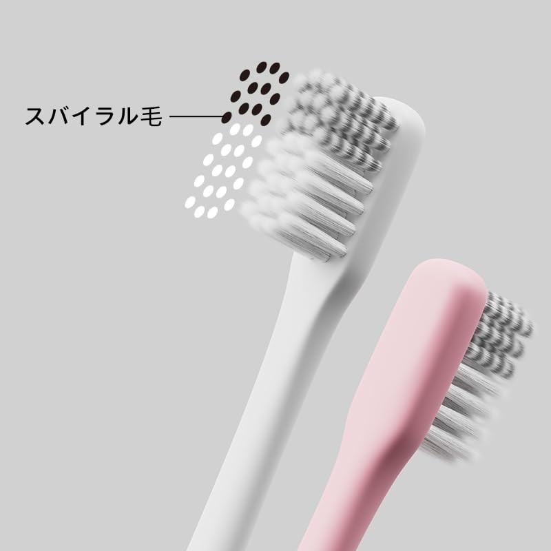 親享 歯ブラシ やわらかめ 極細毛 6本セット 個包装 キャップ付き デンタルフロス付属 大人用 オーラルケア