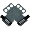 WARM BODY COLD MIND Leather Hand Grips - 3 Finger,