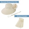 TOP-EX XL/XXL Sun Hats Women UPF 50+ Cotton Summer Hat