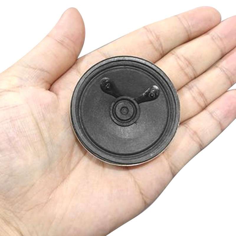 2.2" Dia. Metal Shell Round External Magnet Speaker Horn 8