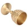 Gold Chalice Retro Embossed Style Thickened Brass Luxurious Elegant Luster