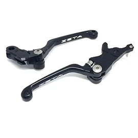 zi-ta Pivot Street Lever Set (4 Finger) Black
