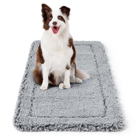 PELZIN Stoutwool Chew Proof Dog Car Seat Cover for Back Seat - Water Resistant Rear Seat Protector - Dual-use Car Dog Mat for Aggressive Chewers - Tough - Potable - Machine Washable, Charcoal