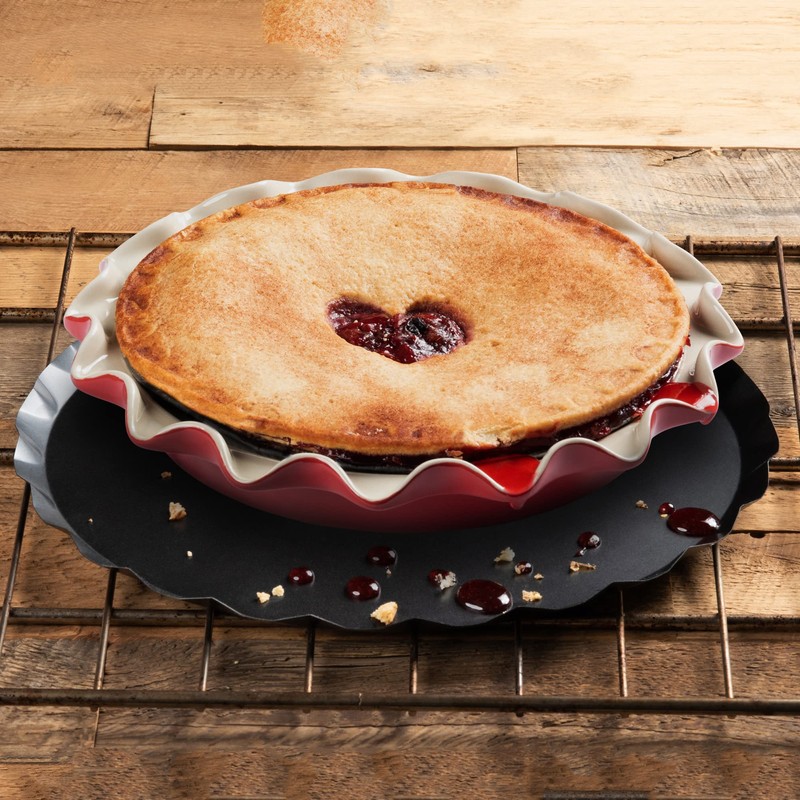 Mrs. Anderson’s Baking Non-Stick Pie Drip Catcher Pan, Carbon Steel