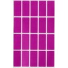 Purple Rectangle Stickers 1.57 Inch X 0.75 Inch - Color