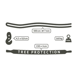 LA SIESTA TMF45-9 Genuine Mount for Hammocks