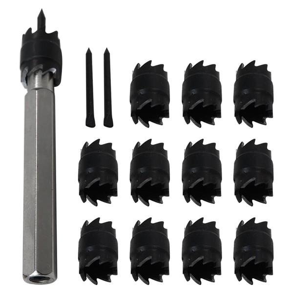 Practical Spot Weld Cutter Tool Kit Double Sided Rotating Blade