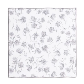 Francfranc No Tie Wrap Lunch Cloth, Lilia, Gray