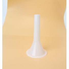 2Pcs Sausage Stuffer Tube Horn Funnel Plastic Size #22 for Filling Grinder Meat