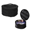 Barrel Makeup Bag Waterproof Abrasion Resistance Polyester Travel Cosmetic Bag