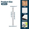 50 PCS 1/8 Inch Drywall Bit, Spiral Saw Tip Cutting
