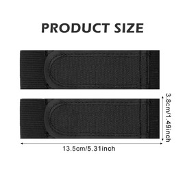 Rixotix 2-Pack No-Buckle Adjustable Elastic Belts – Invisible Lazy Belts for Men, Perfect for Walking, Work, Home, Travel, and Jeans