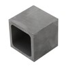 Graphite Crucible Squared Dense Graphite Sturdy Durable Corrosion Resistant Good