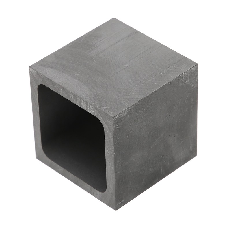 Graphite Crucible Squared Dense Graphite Sturdy Durable Corrosion Resistant Good