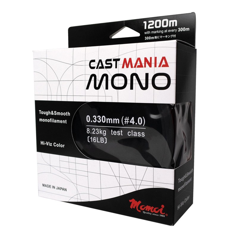 Momoi Fishing Cast Mania Mono (Flash Orange, No. 6)