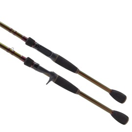 Duckett Fishing Zeus Casting Rod, 7'0" Medium Heavy Fast, White/Holographic