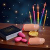 2Pcs Thumb Tip Magic Tricks Fake Thumb Tip Silk Fake