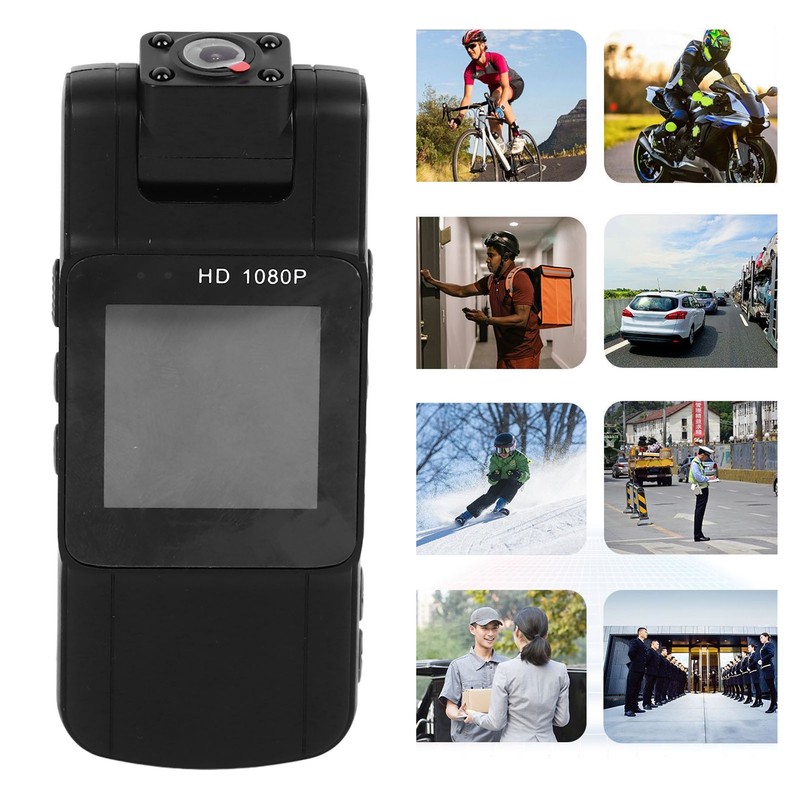 Body Worn Camera 4 Infrared Lights Portable Wearable Pocket Video