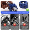 Barbell Clips, 30mm Barbell Clamp, Olympic Barbell Collars Fast Release