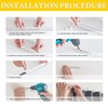NICETOWN Door Curtain with Track, Thermal Insulated Blackout Curtain Include