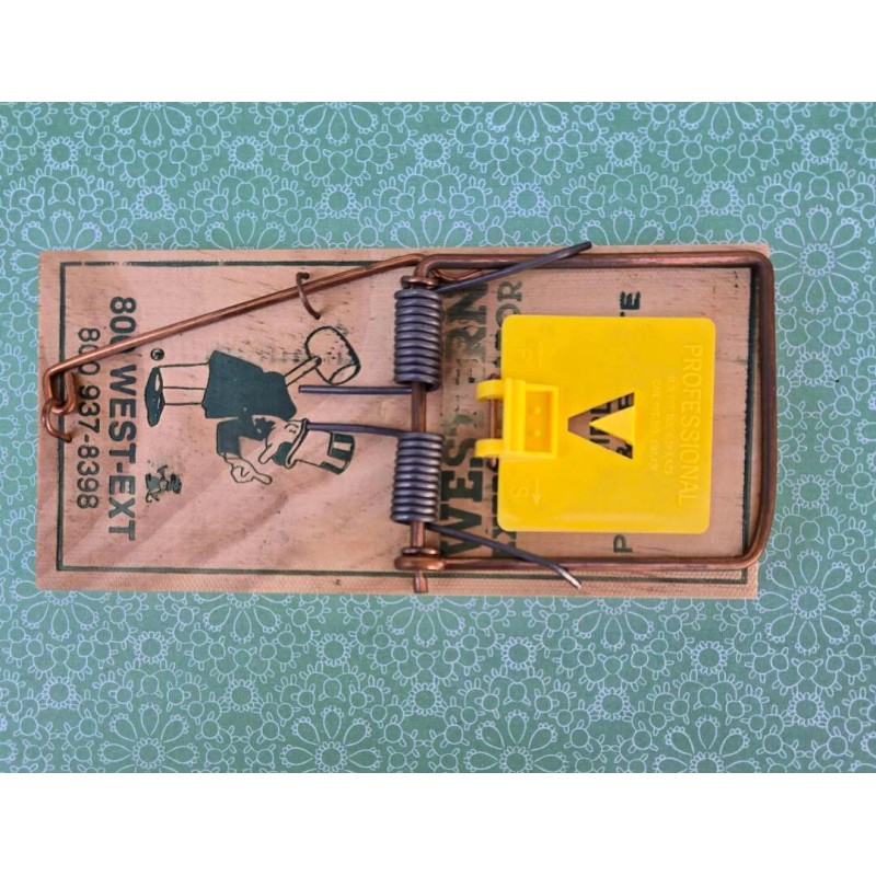 Western Exterminator Vintage Western Exterminator Little Man Rat Trap