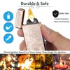 RSBYE Electric Lighters - Plasma Dragon, USB Rechargeable, Windproof Flame,