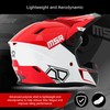 MSR SC Range Dirt Bike Motocross Helmet Medium Red/Black/White