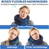 BCOZZY Neck Pillow for Travel, Provides Double Support for Head,