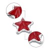 Unbranded 1PCS Red STAR Shaped Side Marker / Accessory /