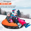 Meagoo Heavy Duty Snow Tube, Inflatable Durable 40" Snow Sled