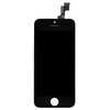 SZM iPhone5C フロントパネルセット（フロントガラスデジタイザ）タッチパネル 液晶パネルセット 修理交換用 (黑)