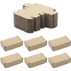 Pxyelec Pack of 50 Kraft Paper Boxes, Foldable Rectangular Paper