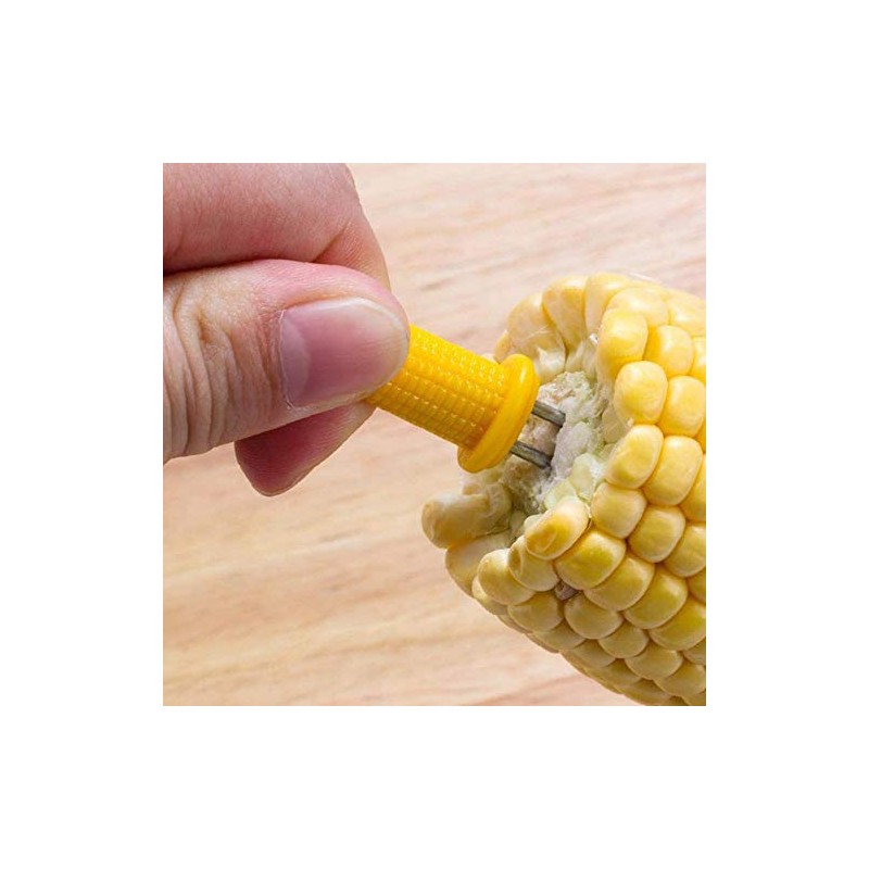 8pk Corn On The Cob Skewers Sweetcorn Holders BBQ Prongs