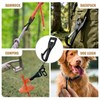 Mi PupJoy 2Pcs Metal Strap Spring Snap Hook, Dog Seat