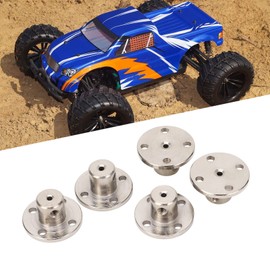 5PCS Flange Coupling Connector, Inner Diameter 2mm Coupler, Guide Model Coupler Accessory, Motor Connector, Flange Guide Shaft Coupler, for DIY RC Model Motors