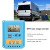 Solar Charge Controller 12V 24V Auto Identification 2 USB Port